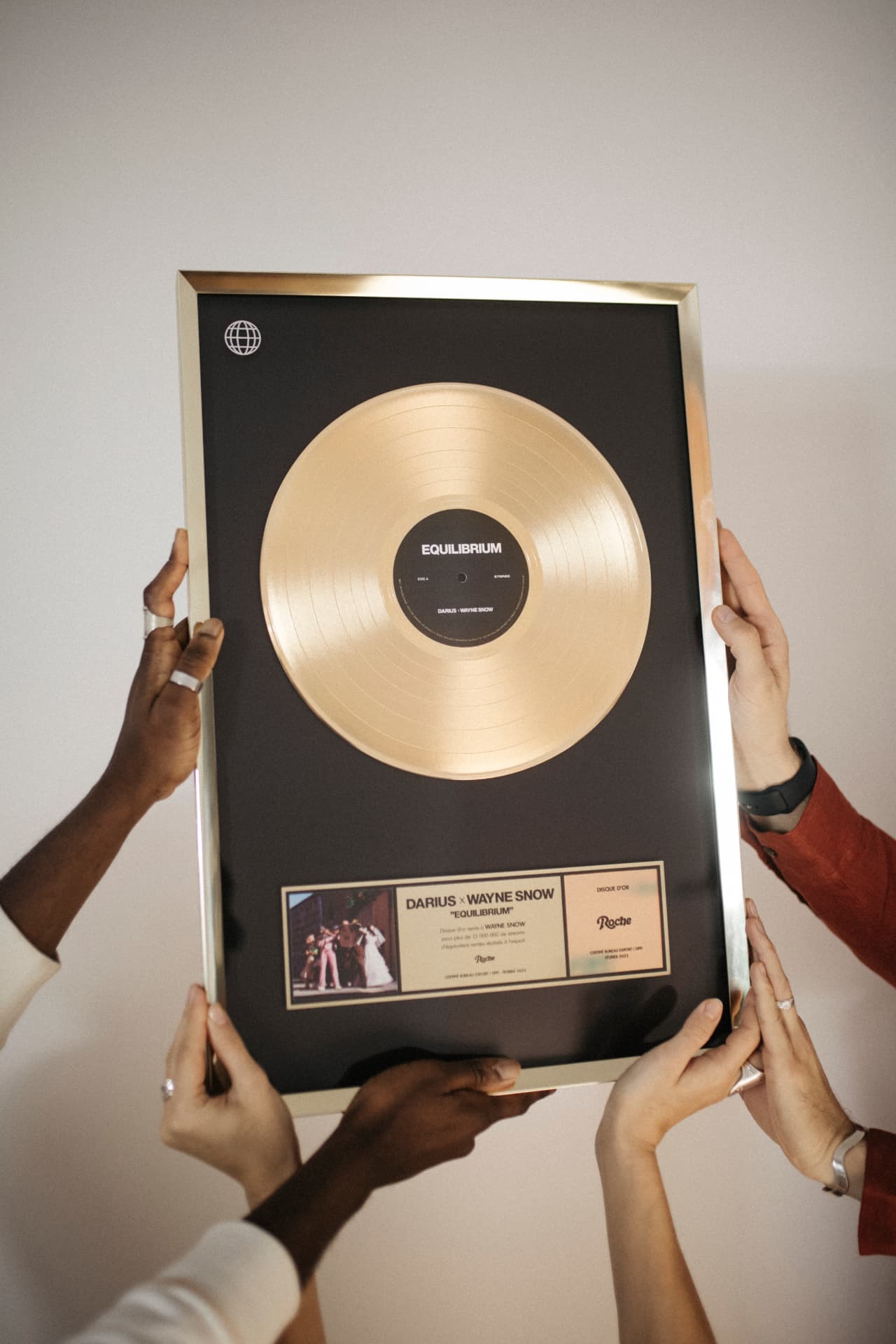 Darius × Wayne Snow gold record